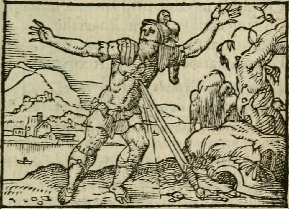 An illustration from Emblemes d'Alciat : en latin et francois vers povr vers, 1574, leaf 178