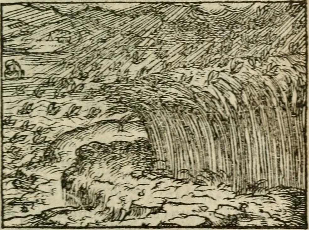 An illustration from Emblemes d'Alciat : en latin et francois vers povr vers, 1574, leaf 190