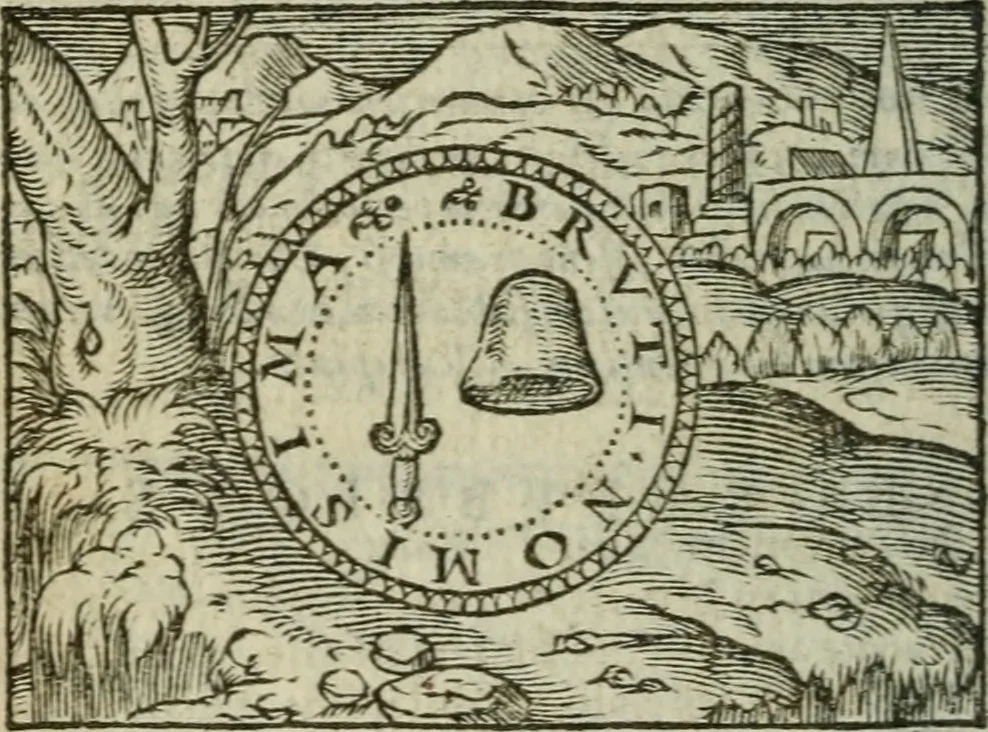 An illustration from Emblemes d'Alciat : en latin et francois vers povr vers, 1574, leaf 227
