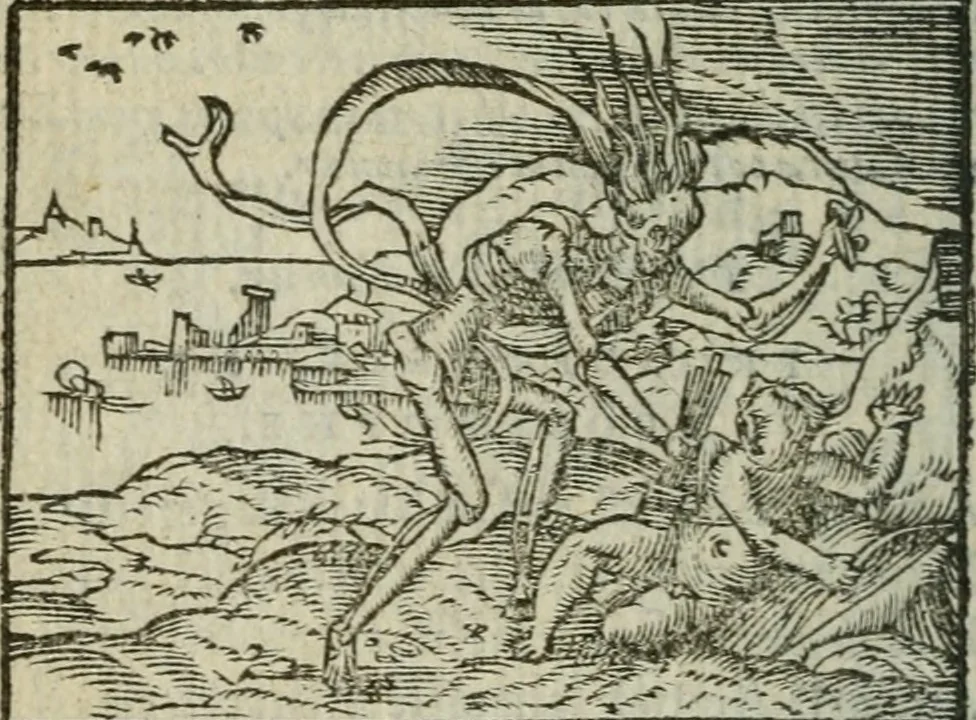 An illustration from Emblemes d'Alciat : en latin et francois vers povr vers, 1574, leaf 235