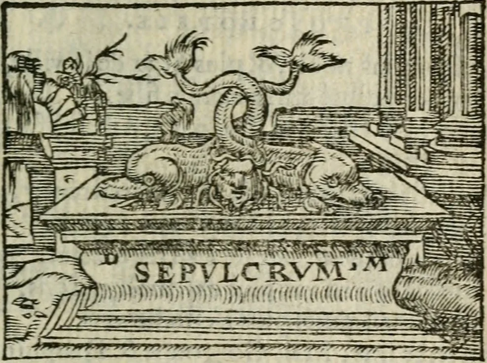 An illustration from Emblemes d'Alciat : en latin et francois vers povr vers, 1574, leaf 236