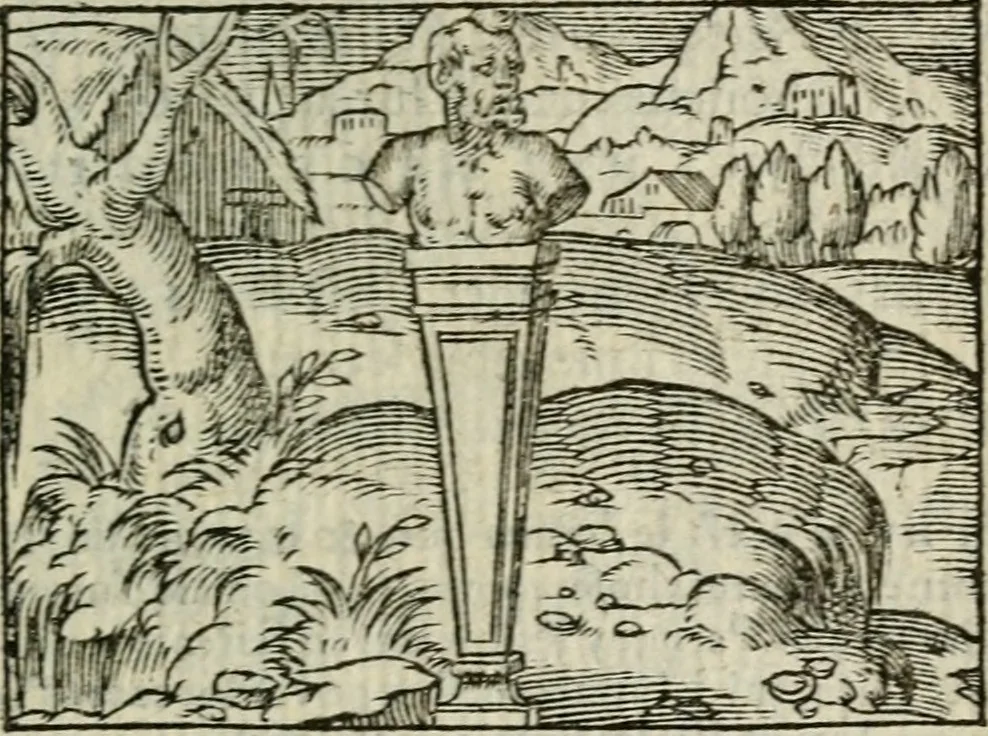 An illustration from Emblemes d'Alciat : en latin et francois vers povr vers, 1574, leaf 238