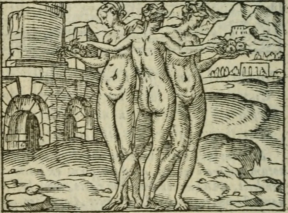 An illustration from Emblemes d'Alciat : en latin et francois vers povr vers, 1574, leaf 245