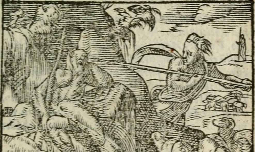 An illustration from Emblemes d'Alciat : en latin et francois vers povr vers, 1574, leaf 260