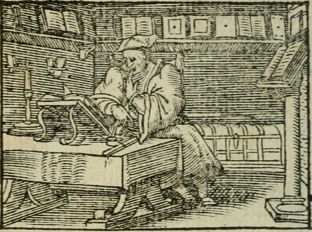 An illustration from Emblemes d'Alciat : en latin et francois vers povr vers, 1574, leaf 29