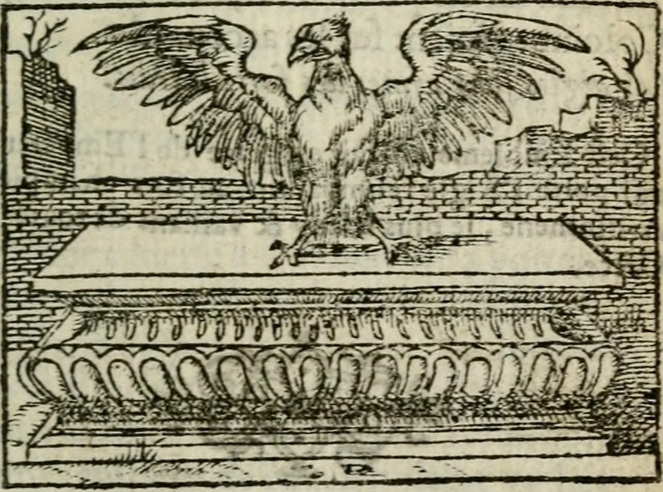 An illustration from Emblemes d'Alciat : en latin et francois vers povr vers, 1574, leaf 58