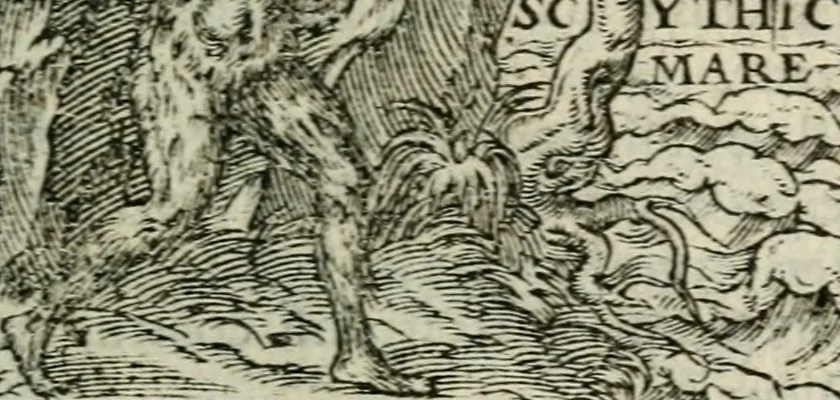An illustration from Emblemes d'Alciat : en latin et francois vers povr vers, 1574, leaf 64