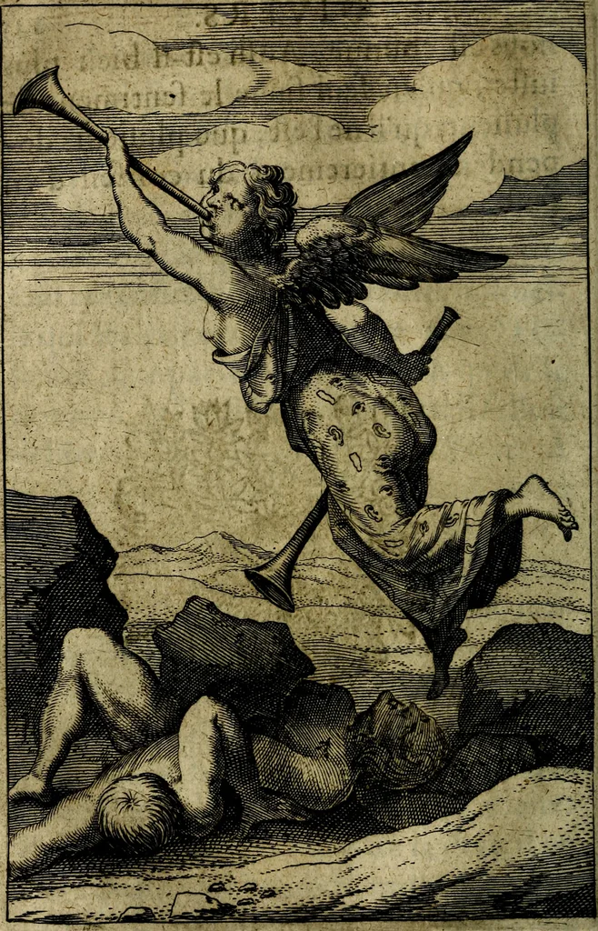 An illustration from Emblemes divers, representez dans cent quarante figures en taille-douce : Enrichis de discours moraux, philosophiques, politiques, et hystoriques ... Où il est traité de la science des roys, princes, ministres d'estats, et generaux d'armées, 1659, leaf 170