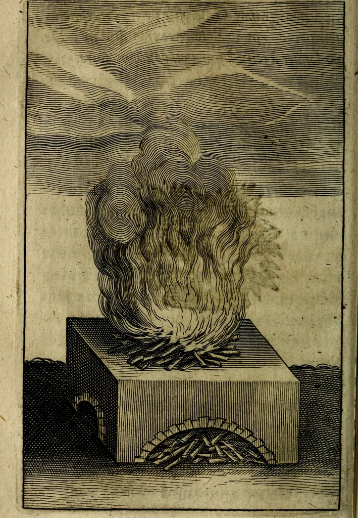 An illustration from Emblemes divers, representez dans cent quarante figures en taille-douce : Enrichis de discours moraux, philosophiques, politiques, et hystoriques ... Où il est traité de la science des roys, princes, ministres d'estats, et generaux d'armées, 1659, leaf 182