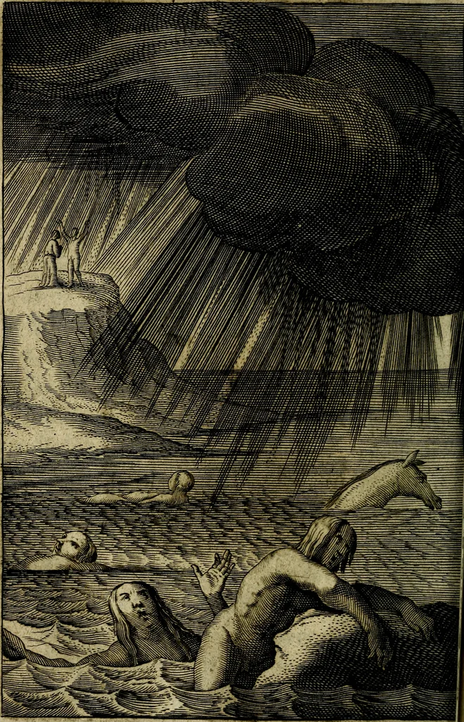 An illustration from Emblemes divers, representez dans cent quarante figures en taille-douce : Enrichis de discours moraux, philosophiques, politiques, et hystoriques ... Où il est traité de la science des roys, princes, ministres d'estats, et generaux d'armées, 1659, leaf 202