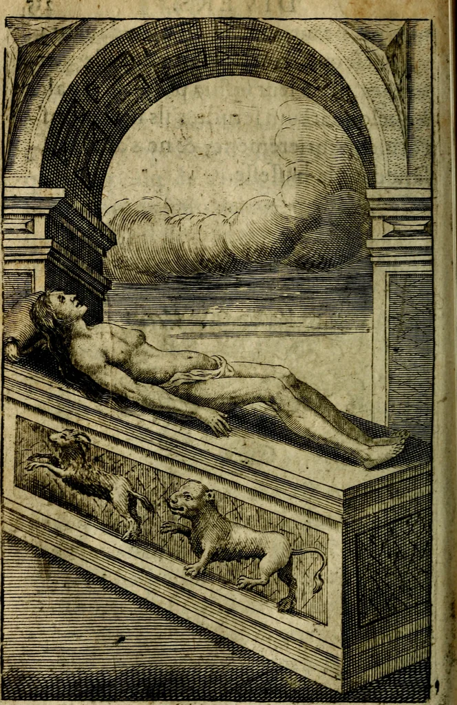 An illustration from Emblemes divers, representez dans cent quarante figures en taille-douce : Enrichis de discours moraux, philosophiques, politiques, et hystoriques ... Où il est traité de la science des roys, princes, ministres d'estats, et generaux d'armées, 1659, leaf 240