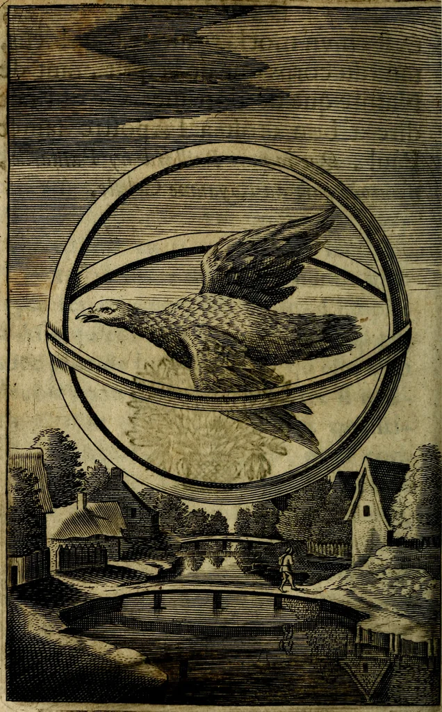 An illustration from Emblemes divers, representez dans cent quarante figures en taille-douce : Enrichis de discours moraux, philosophiques, politiques, et hystoriques ... Où il est traité de la science des roys, princes, ministres d'estats, et generaux d'armées, 1659, leaf 250
