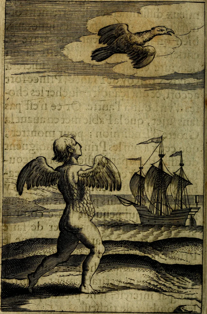 An illustration from Emblemes divers, representez dans cent quarante figures en taille-douce : Enrichis de discours moraux, philosophiques, politiques, et hystoriques ... Où il est traité de la science des roys, princes, ministres d'estats, et generaux d'armées, 1659, leaf 262