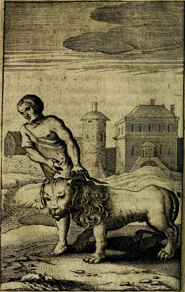 An illustration from Emblemes divers, representez dans cent quarante figures en taille-douce : Enrichis de discours moraux, philosophiques, politiques, et hystoriques ... Où il est traité de la science des roys, princes, ministres d'estats, et generaux d'armées, 1659, leaf 274