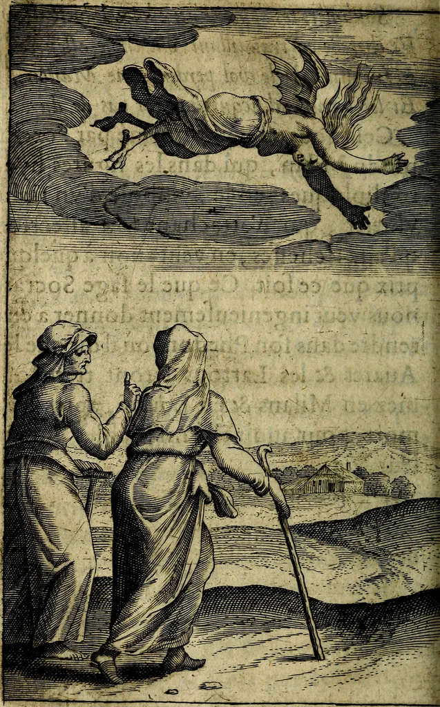 An illustration from Emblemes divers, representez dans cent quarante figures en taille-douce : Enrichis de discours moraux, philosophiques, politiques, et hystoriques ... Où il est traité de la science des roys, princes, ministres d'estats, et generaux d'armées, 1659, leaf 348