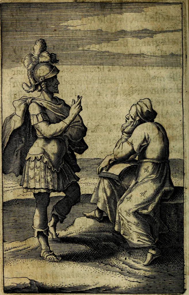 An illustration from Emblemes divers, representez dans cent quarante figures en taille-douce : Enrichis de discours moraux, philosophiques, politiques, et hystoriques ... Où il est traité de la science des roys, princes, ministres d'estats, et generaux d'armées, 1659, leaf 362