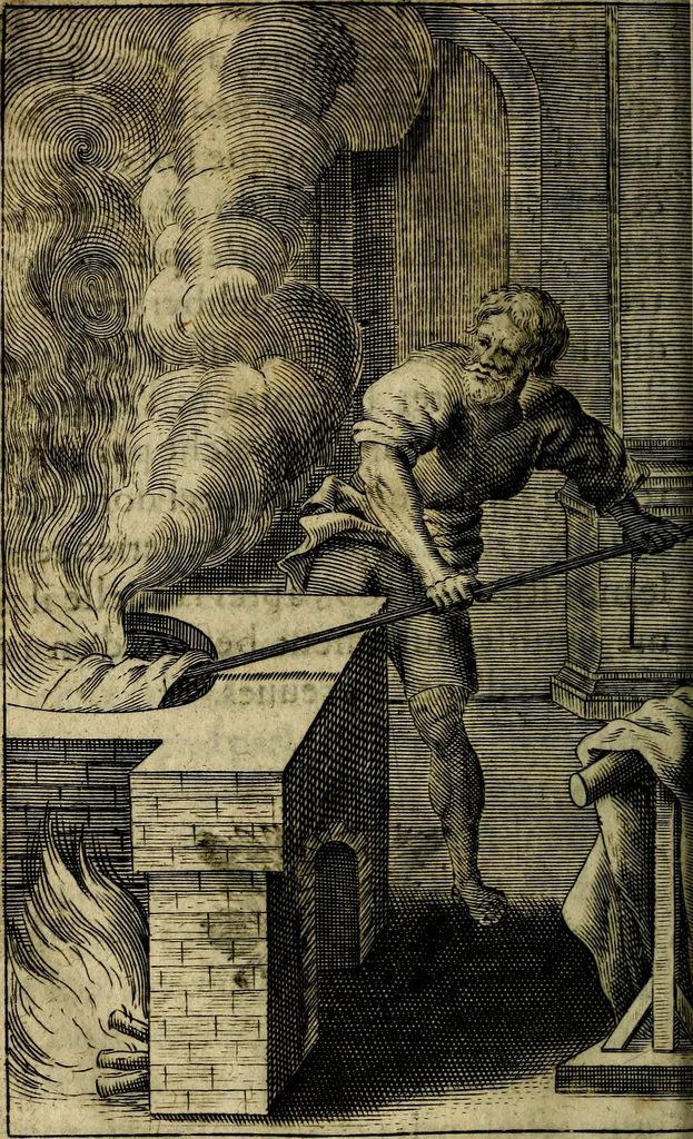 An illustration from Emblemes divers, representez dans cent quarante figures en taille-douce : Enrichis de discours moraux, philosophiques, politiques, et hystoriques ... Où il est traité de la science des roys, princes, ministres d'estats, et generaux d'armées, 1659, leaf 442