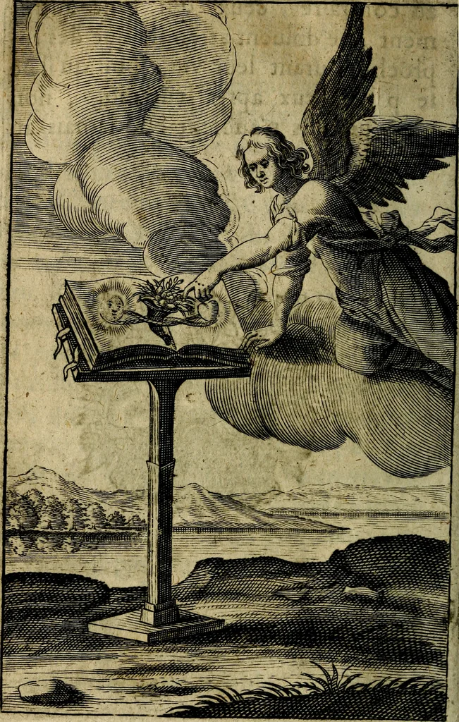 An illustration from Emblemes divers, representez dans cent quarante figures en taille-douce : Enrichis de discours moraux, philosophiques, politiques, et hystoriques ... Où il est traité de la science des roys, princes, ministres d'estats, et generaux d'armées, 1659, leaf 550