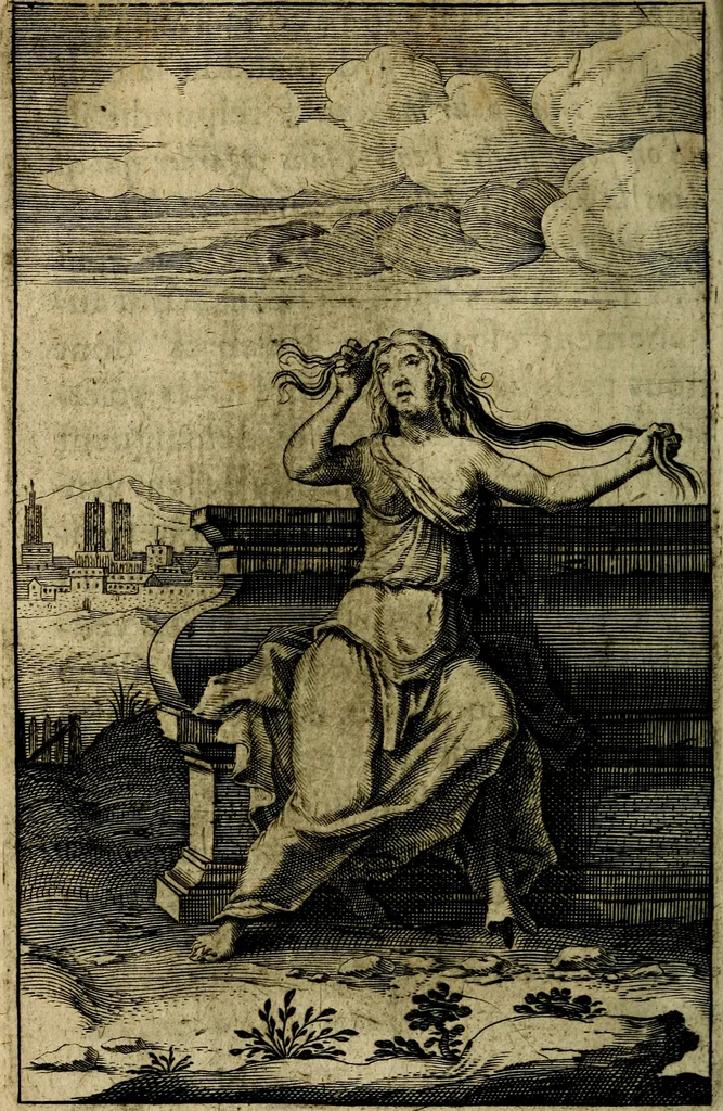 An illustration from Emblemes divers, representez dans cent quarante figures en taille-douce : Enrichis de discours moraux, philosophiques, politiques, et hystoriques ... Où il est traité de la science des roys, princes, ministres d'estats, et generaux d'armées, 1659, leaf 588