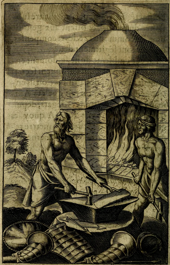 An illustration from Emblemes divers, representez dans cent quarante figures en taille-douce : Enrichis de discours moraux, philosophiques, politiques, et hystoriques ... Où il est traité de la science des roys, princes, ministres d'estats, et generaux d'armées, 1659, leaf 98