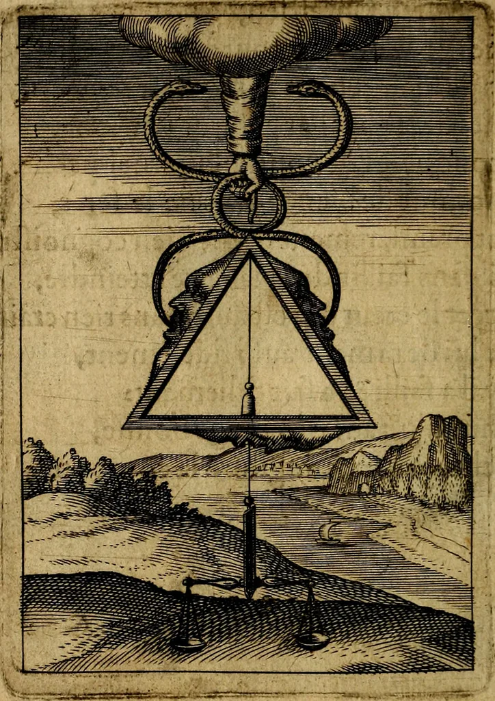An illustration from Emblemes nouveaux; esquels le cours de ce monde est depeint et representé par certaines figures, desquelles le sens est expliqué par rimes ... Premieremente en allemand & maintenent en françois .., 1617, leaf 61
