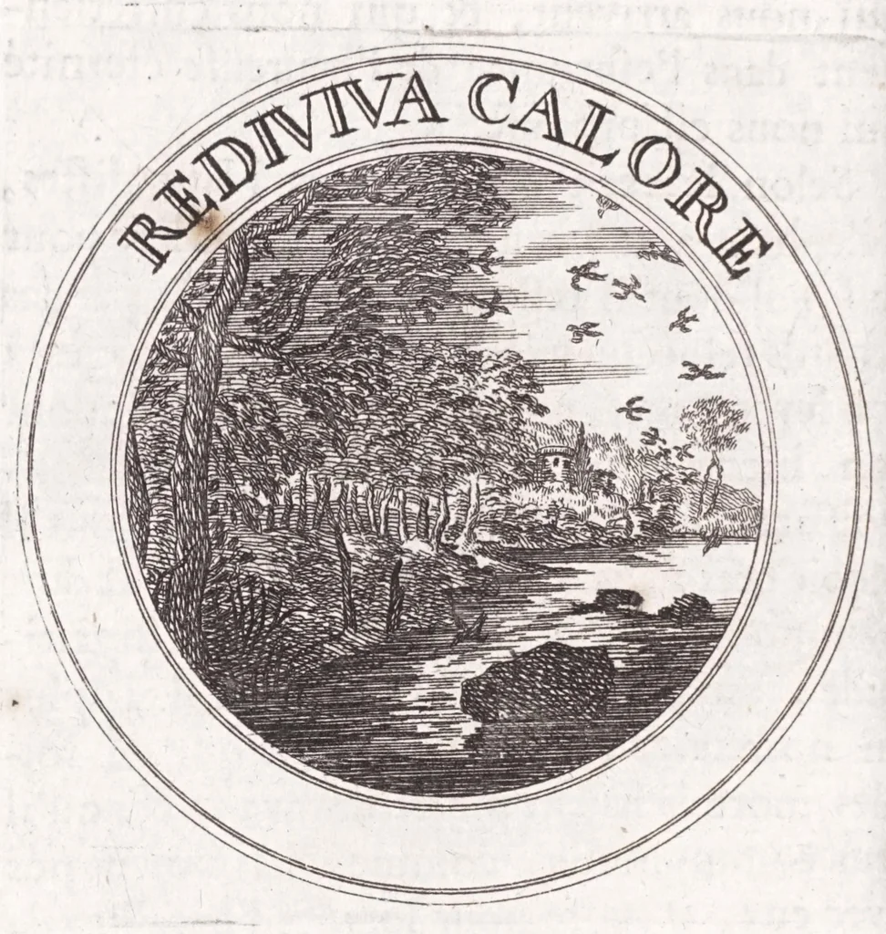 An illustration from Emblémes, ou, Devises chrétiennes, 1697, leaf 116