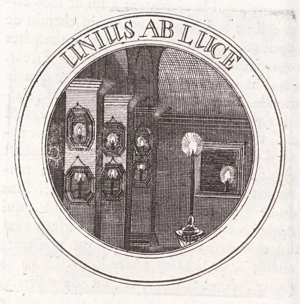An illustration from Emblémes, ou, Devises chrétiennes, 1697, leaf 178