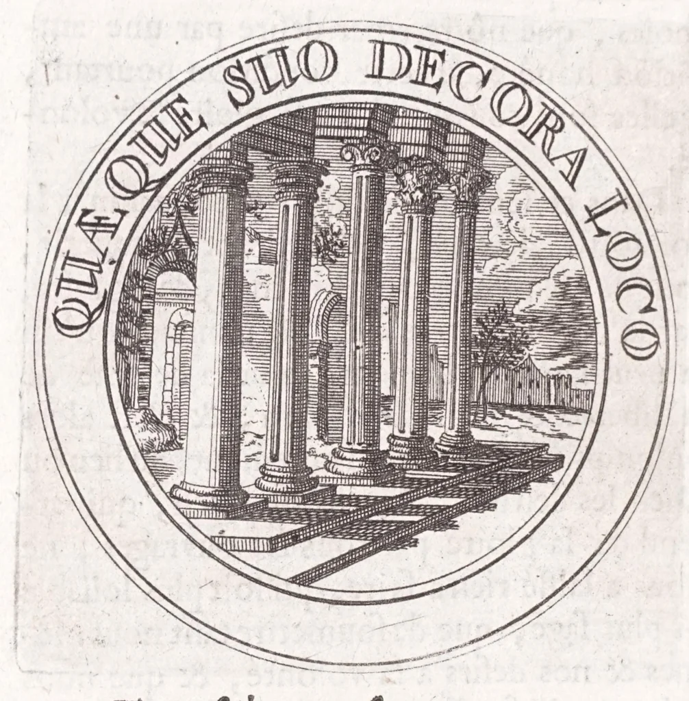 An illustration from Emblémes, ou, Devises chrétiennes, 1697, leaf 216