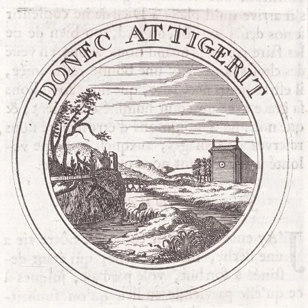 An illustration from Emblémes, ou, Devises chrétiennes, 1697, leaf 224
