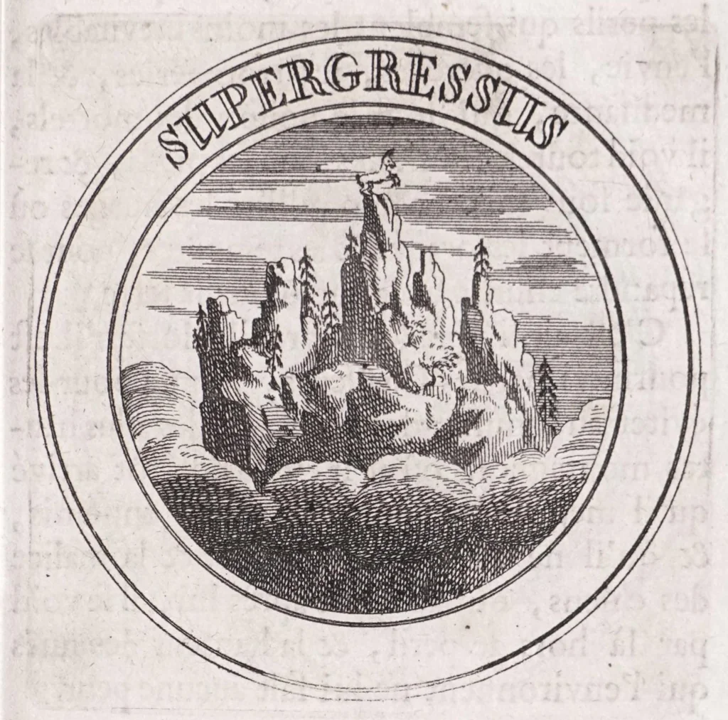 An illustration from Emblémes, ou, Devises chrétiennes, 1697, leaf 59