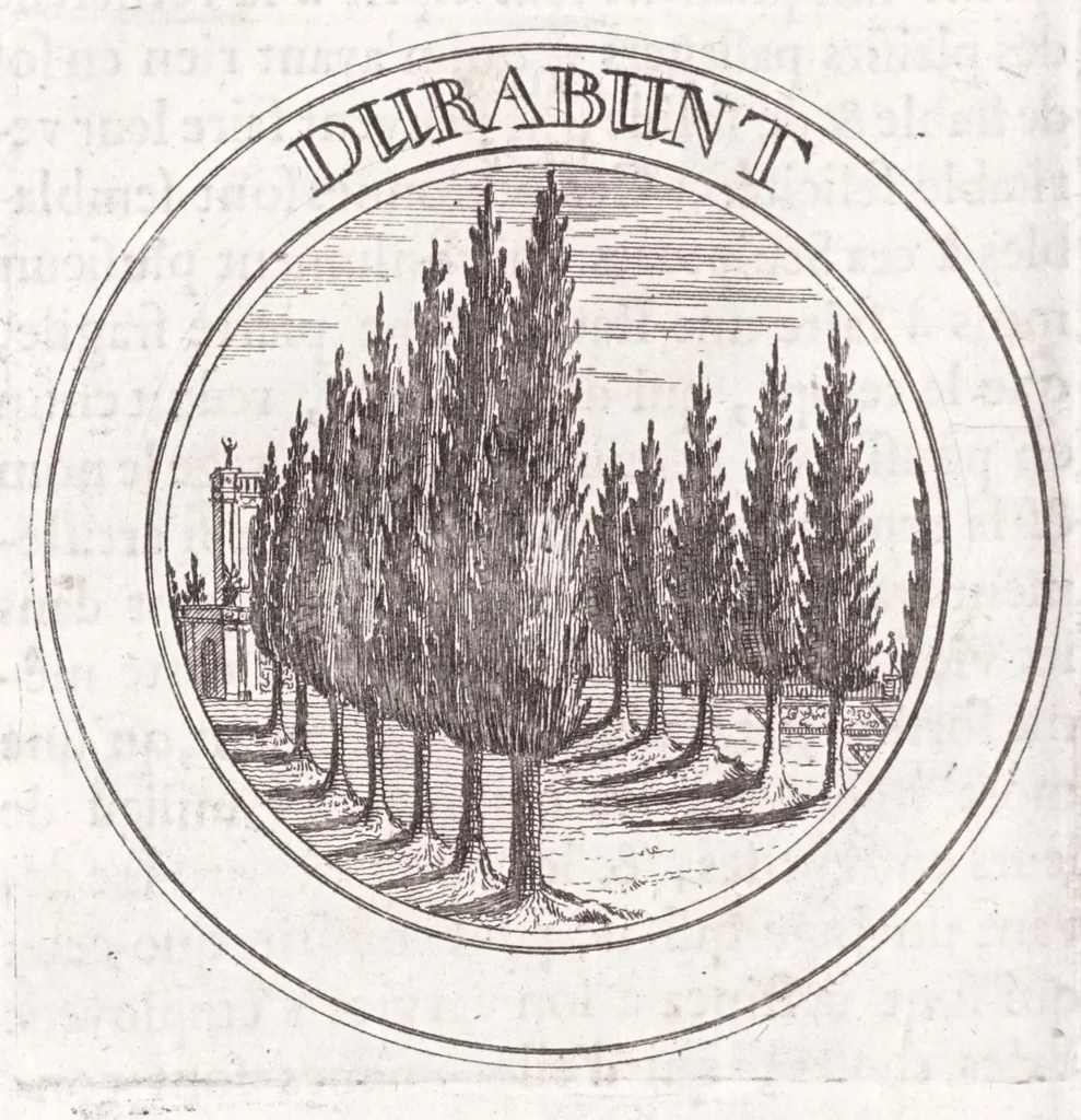An illustration from Emblémes, ou, Devises chrétiennes, 1697, leaf 70