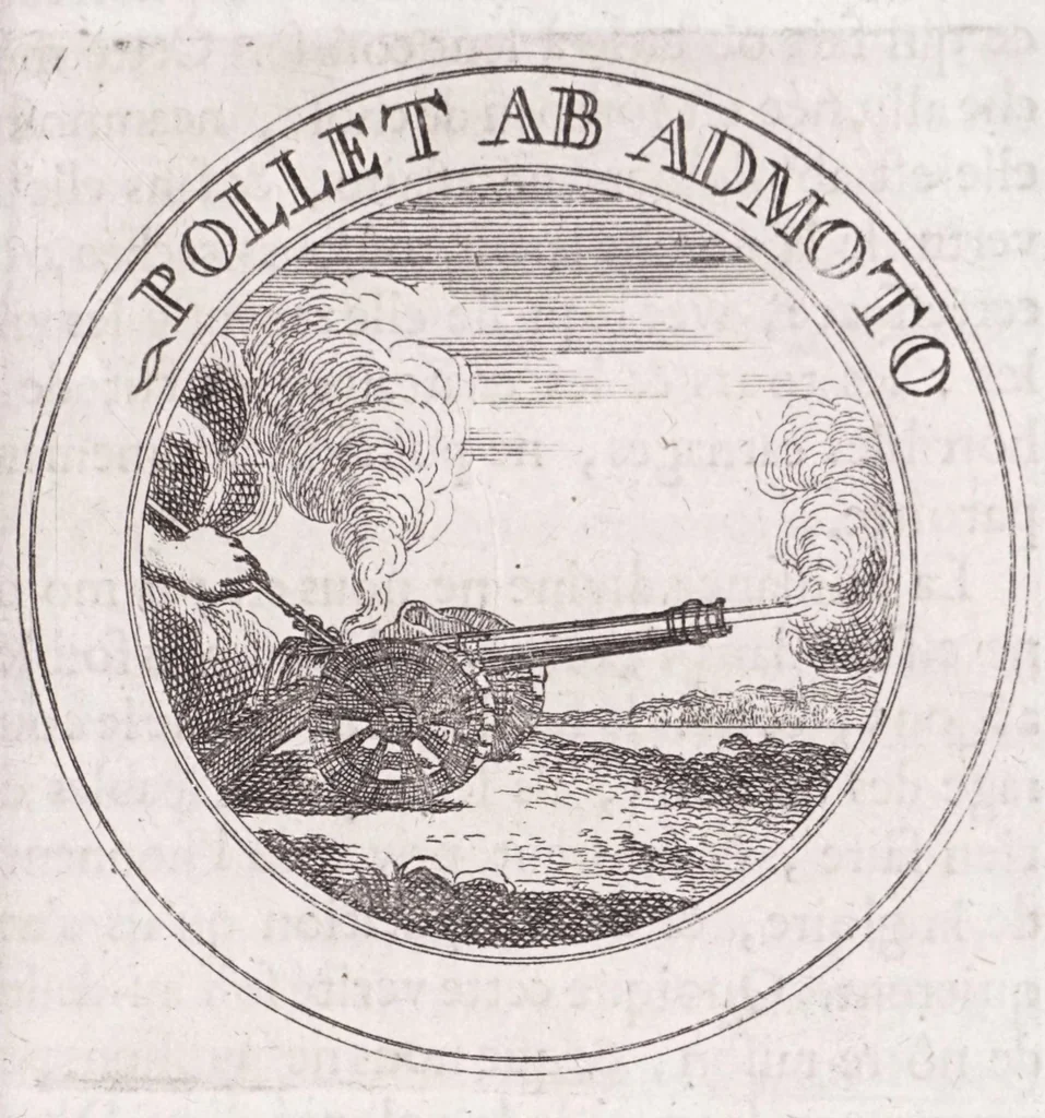 An illustration from Emblémes, ou, Devises chrétiennes, 1697, leaf 83