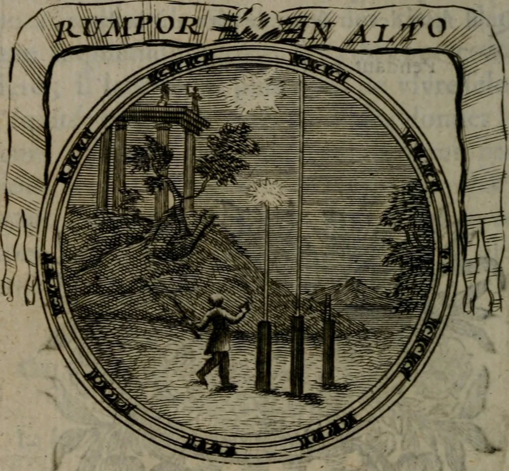 An illustration from Emblemes ou devises chretiennes : ouvrage mêlé de prose & de vers, et enrichi de figures .., 1717, leaf 141