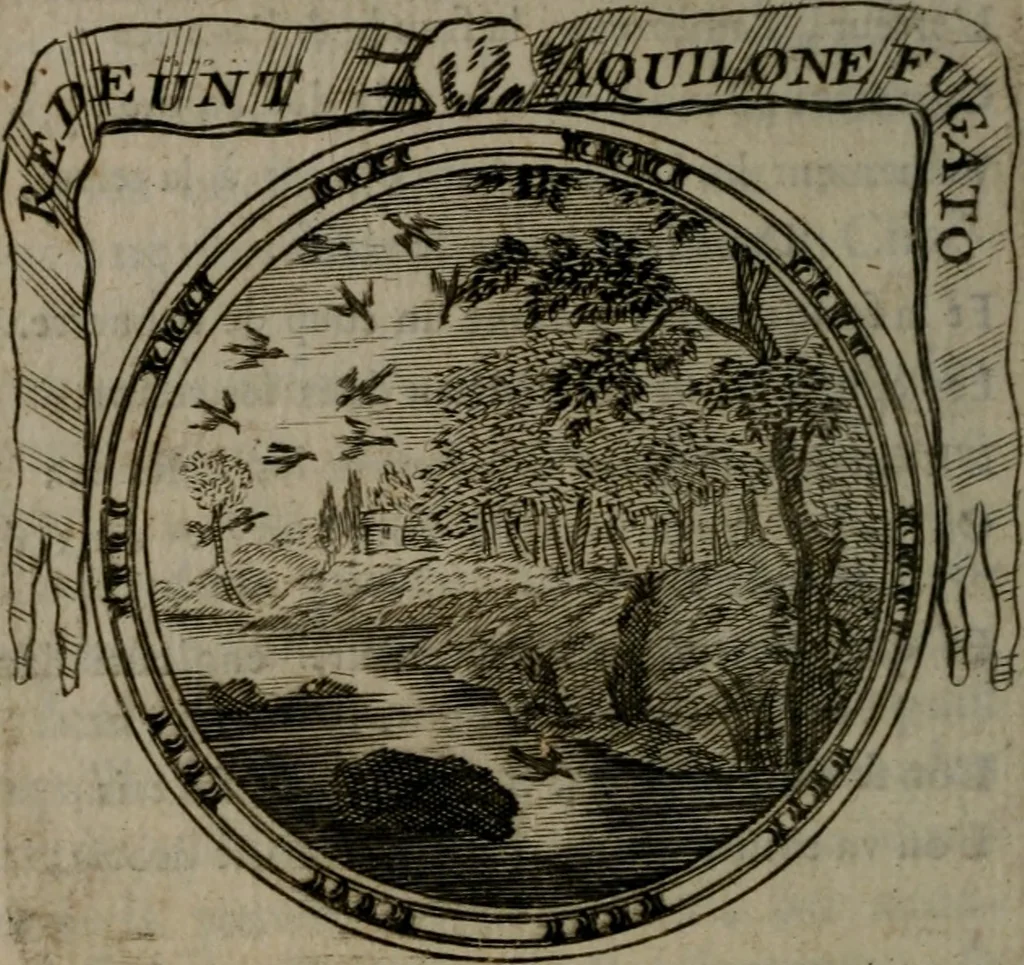 An illustration from Emblemes ou devises chretiennes : ouvrage mêlé de prose & de vers, et enrichi de figures .., 1717, leaf 189