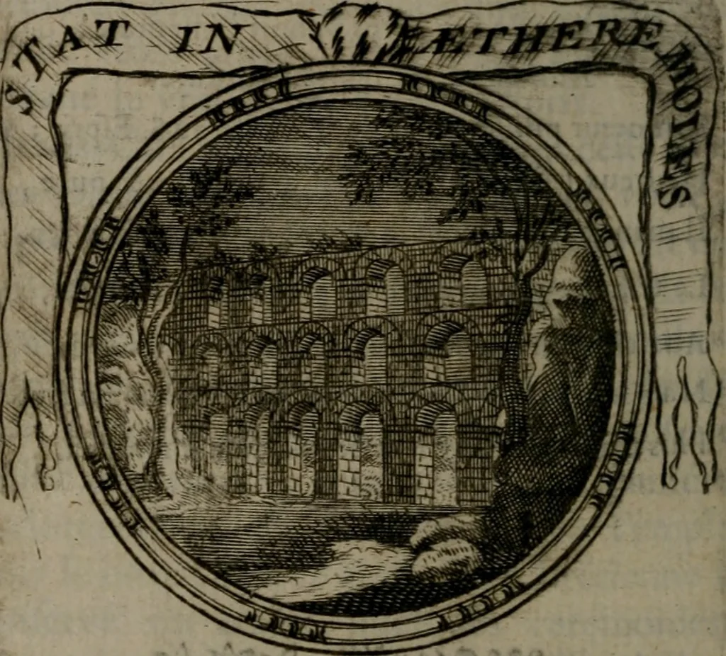 An illustration from Emblemes ou devises chretiennes : ouvrage mêlé de prose & de vers, et enrichi de figures .., 1717, leaf 201
