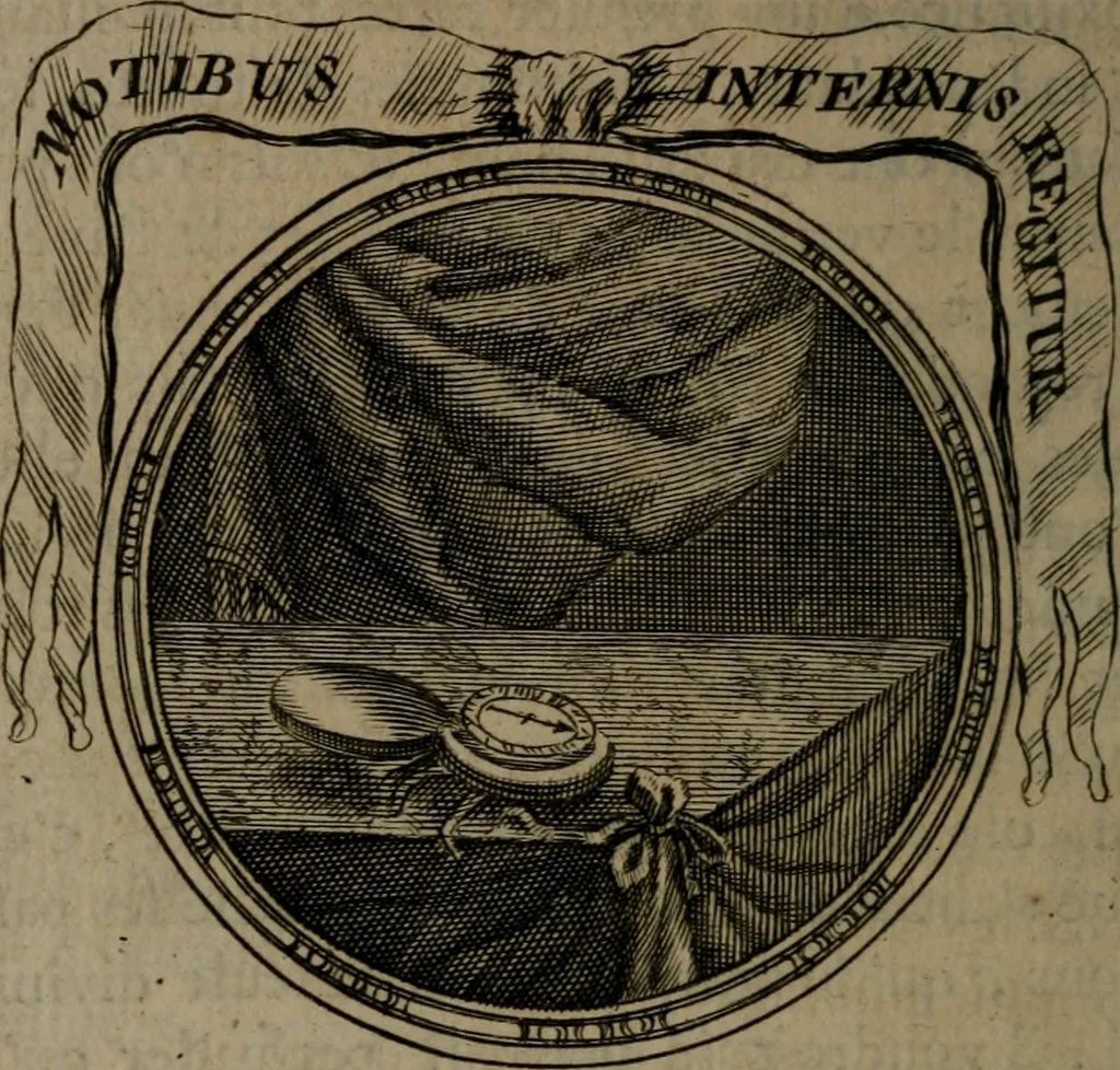 An illustration from Emblemes ou devises chretiennes : ouvrage mêlé de prose & de vers, et enrichi de figures .., 1717, leaf 21