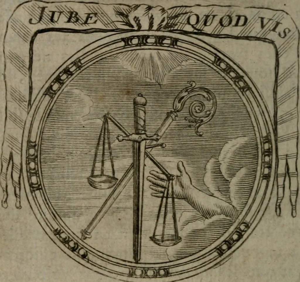 An illustration from Emblemes ou devises chretiennes : ouvrage mêlé de prose & de vers, et enrichi de figures .., 1717, leaf 229