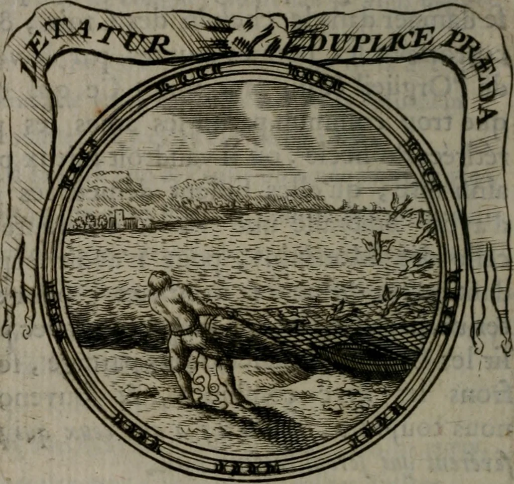 An illustration from Emblemes ou devises chretiennes : ouvrage mêlé de prose & de vers, et enrichi de figures .., 1717, leaf 275