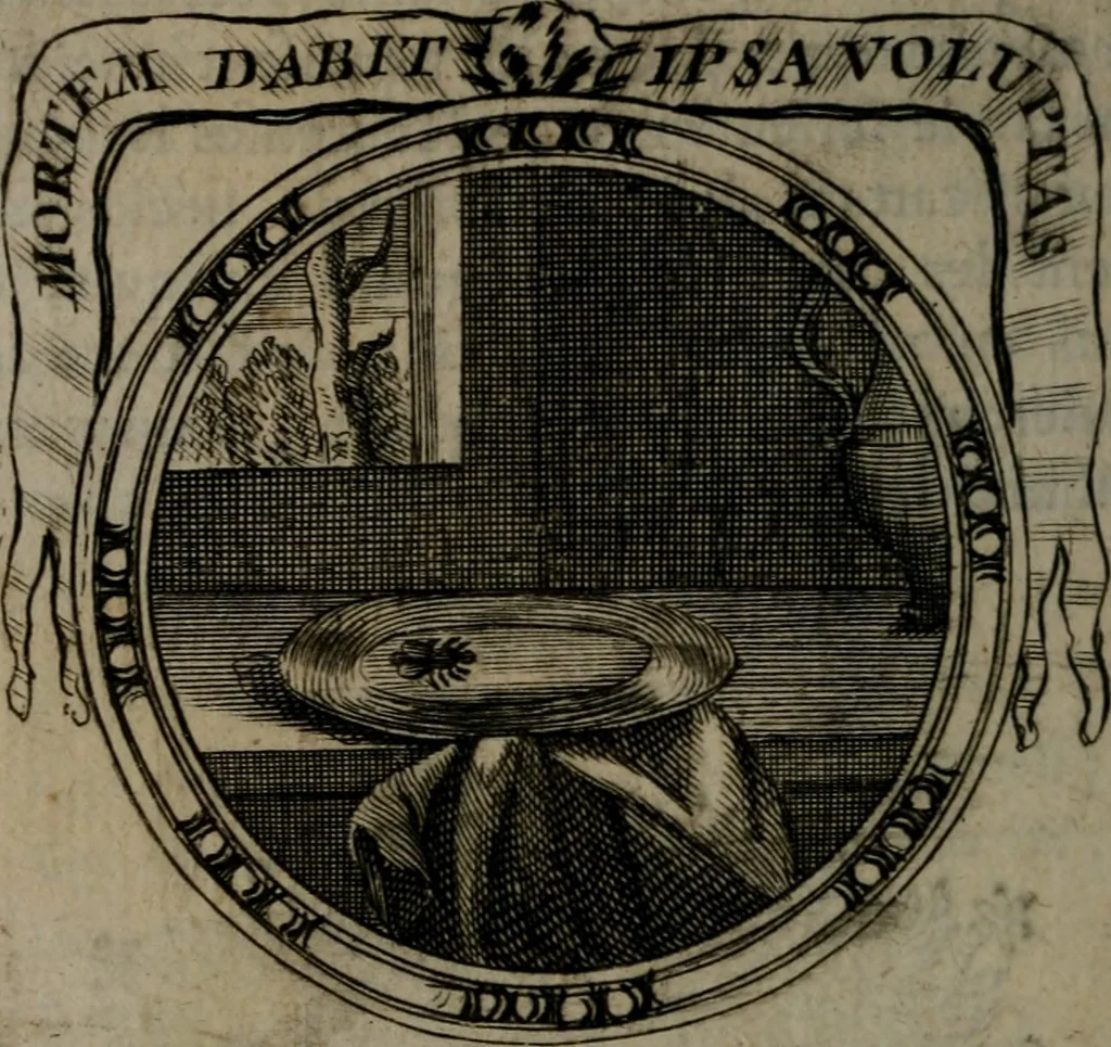 An illustration from Emblemes ou devises chretiennes : ouvrage mêlé de prose & de vers, et enrichi de figures .., 1717, leaf 303