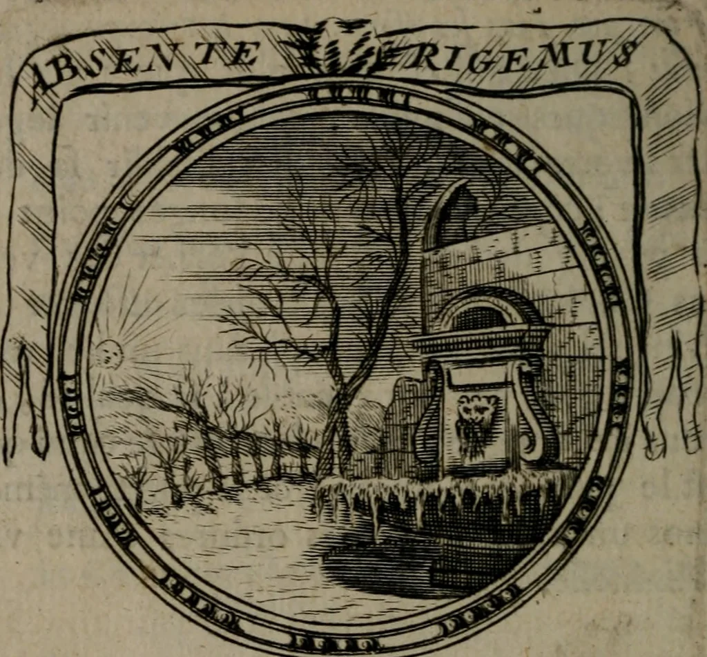 An illustration from Emblemes ou devises chretiennes : ouvrage mêlé de prose & de vers, et enrichi de figures .., 1717, leaf 311