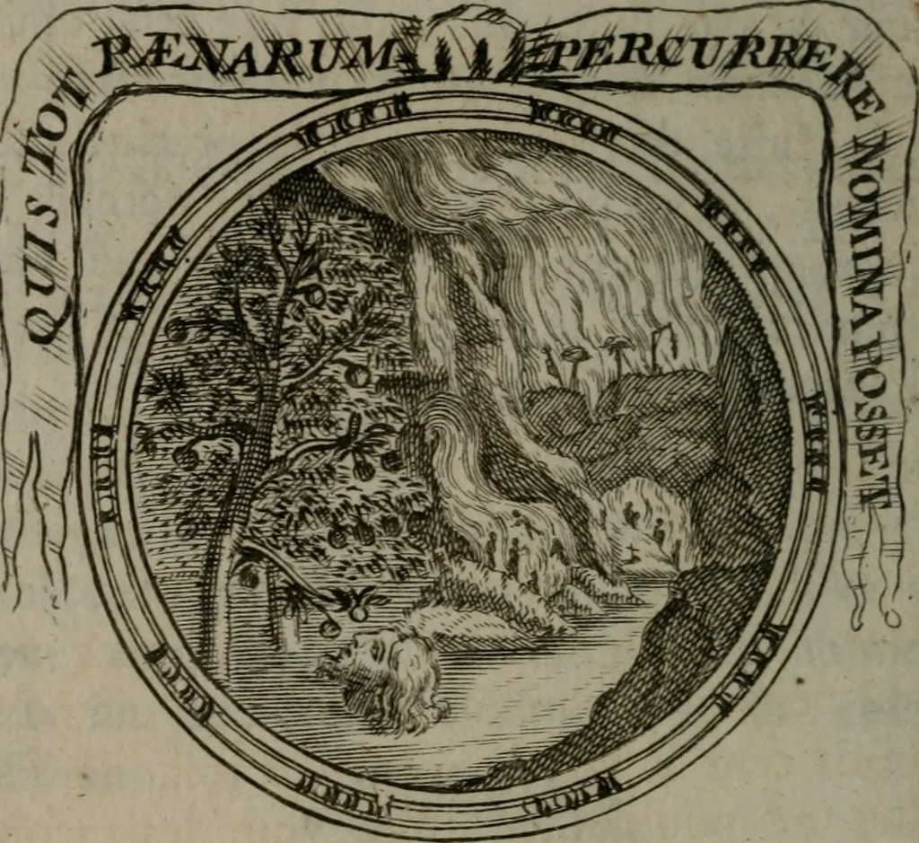 An illustration from Emblemes ou devises chretiennes : ouvrage mêlé de prose & de vers, et enrichi de figures .., 1717, leaf 407