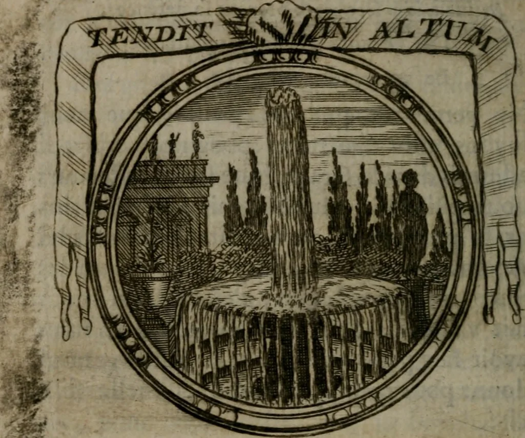 An illustration from Emblemes ou devises chretiennes : ouvrage mêlé de prose & de vers, et enrichi de figures .., 1717, leaf 69