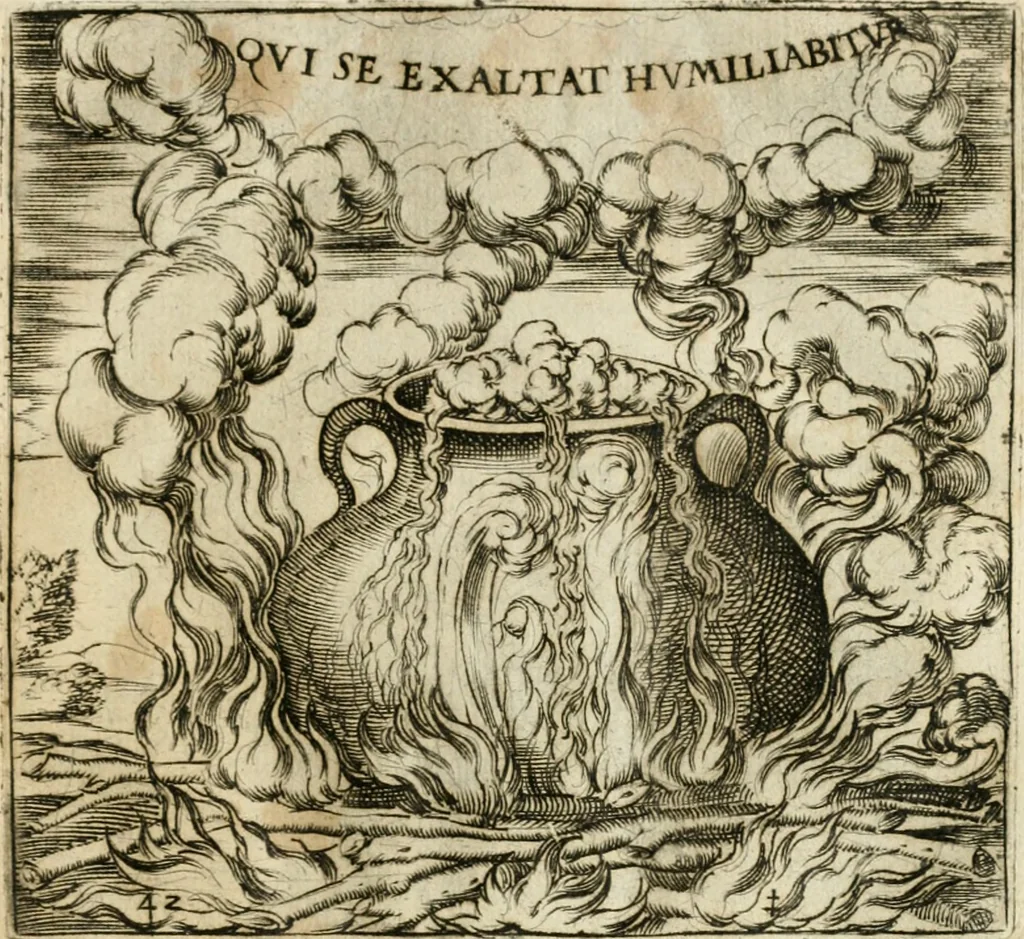 An illustration from Emblemes, ov, Devises chrestiennes, 1571, leaf 100