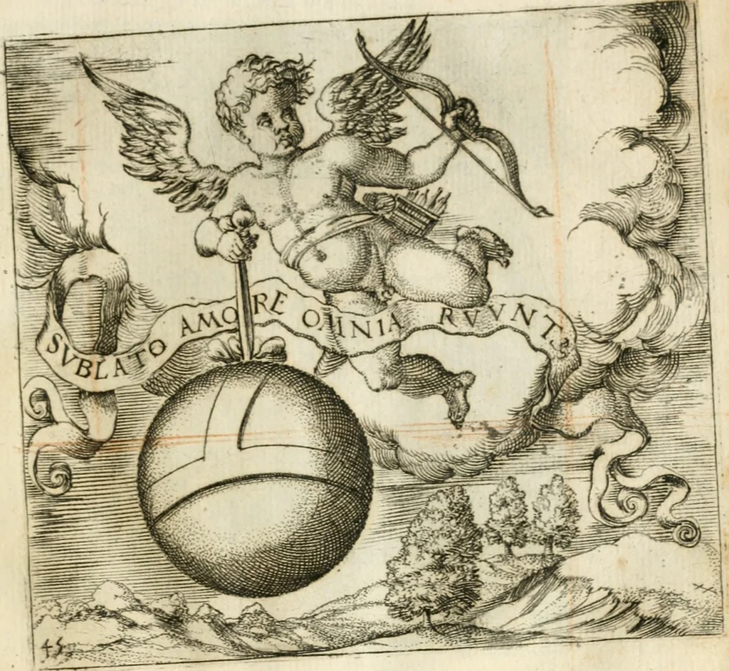 An illustration from Emblemes, ov, Devises chrestiennes, 1571, leaf 106