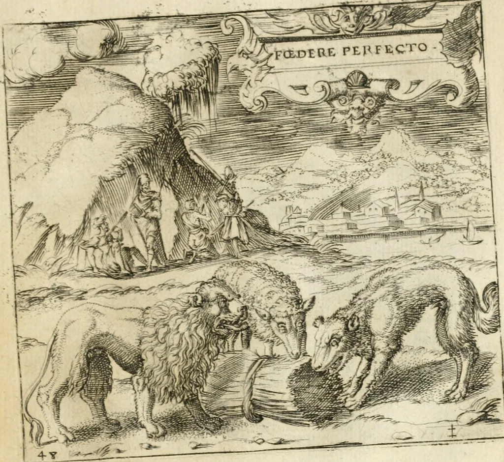 An illustration from Emblemes, ov, Devises chrestiennes, 1571, leaf 112