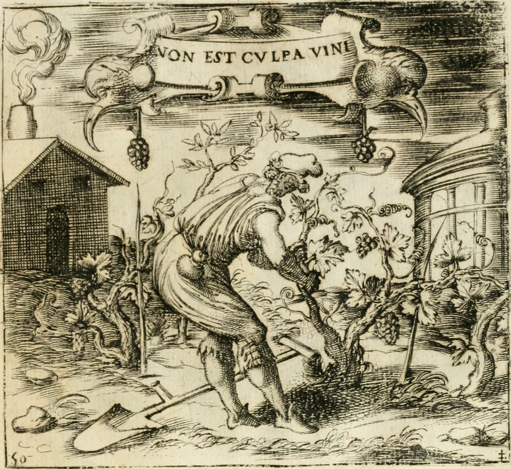 An illustration from Emblemes, ov, Devises chrestiennes, 1571, leaf 118