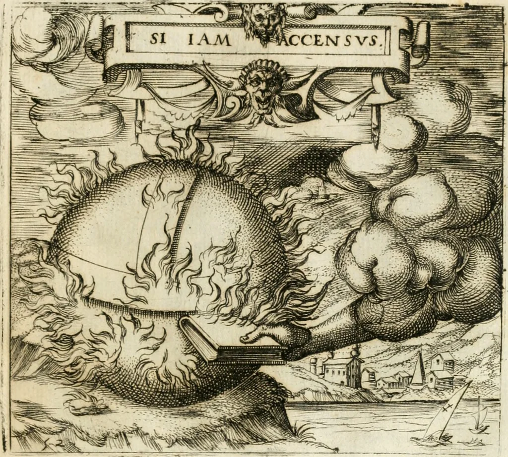 An illustration from Emblemes, ov, Devises chrestiennes, 1571, leaf 122