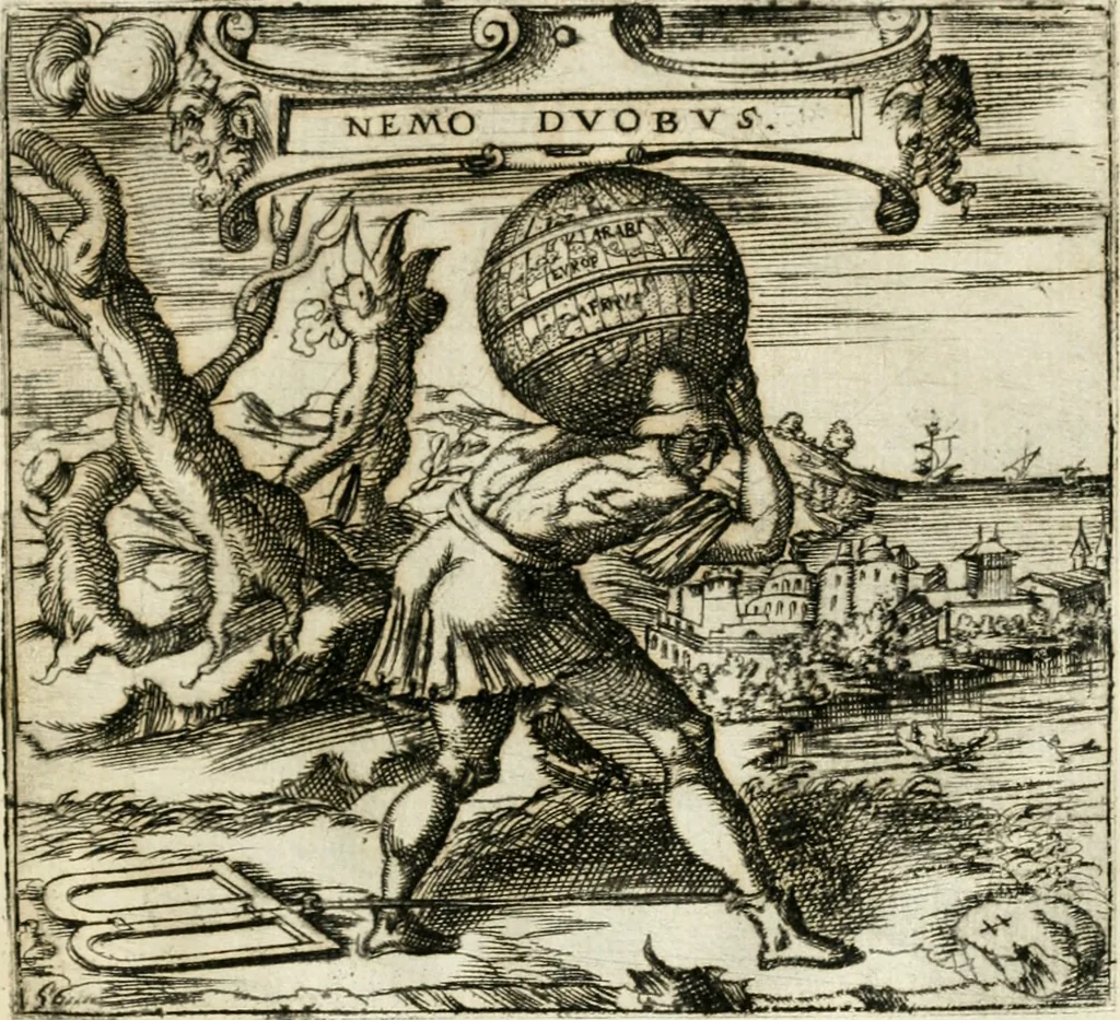An illustration from Emblemes, ov, Devises chrestiennes, 1571, leaf 130