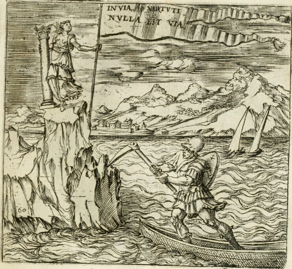 An illustration from Emblemes, ov, Devises chrestiennes, 1571, leaf 138