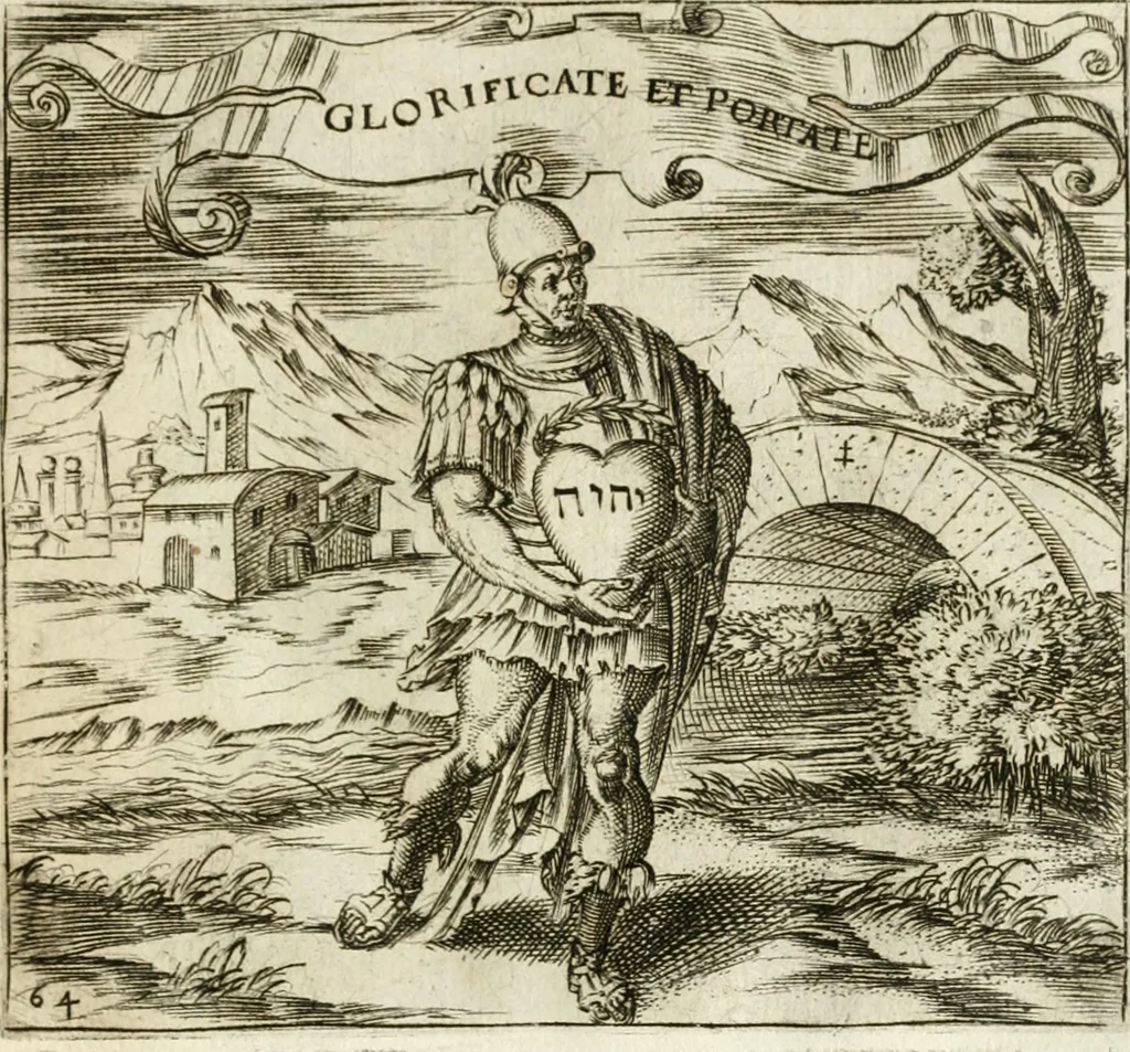An illustration from Emblemes, ov, Devises chrestiennes, 1571, leaf 146